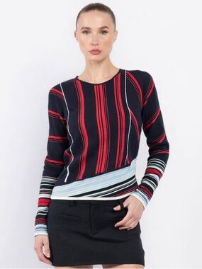 Vintage Giorgio Armani Knit Long Sleeve Top